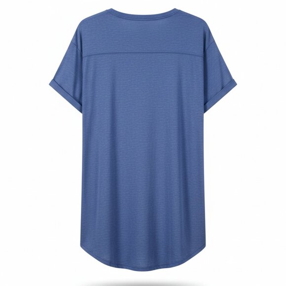NWT Amazon Essentials Blue Women's Relaxed-Fit Crewneck T-Shirt - Size XLarge - Picture 2 of 6